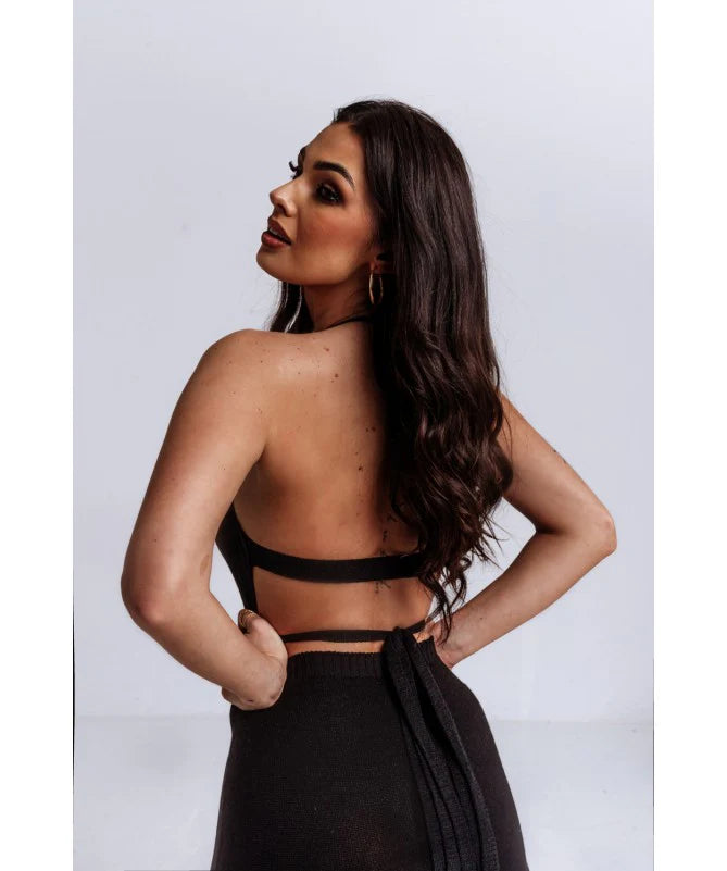 Beach Long Knitted dress