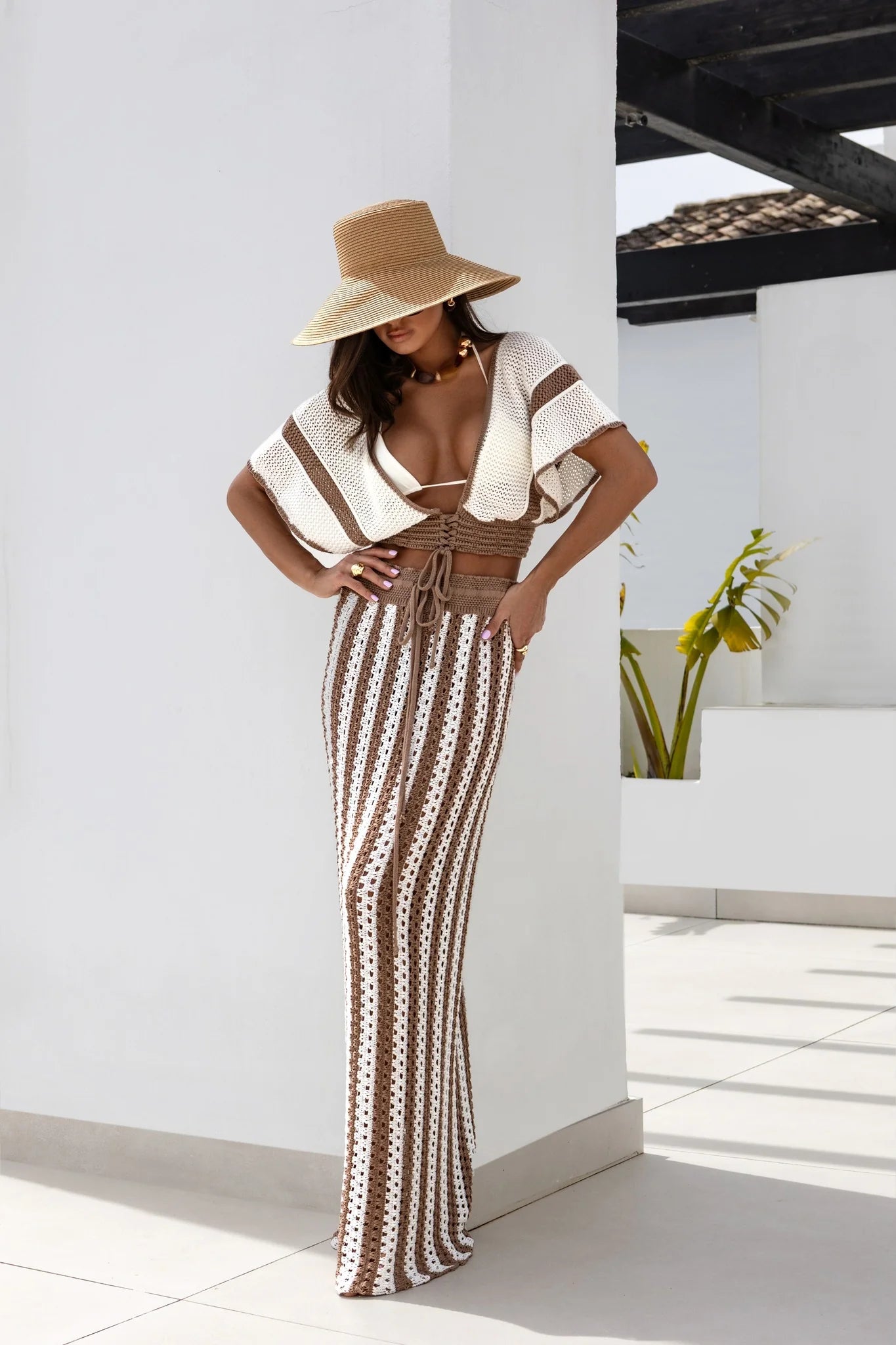 Crochet Beach Skirt- part of the set