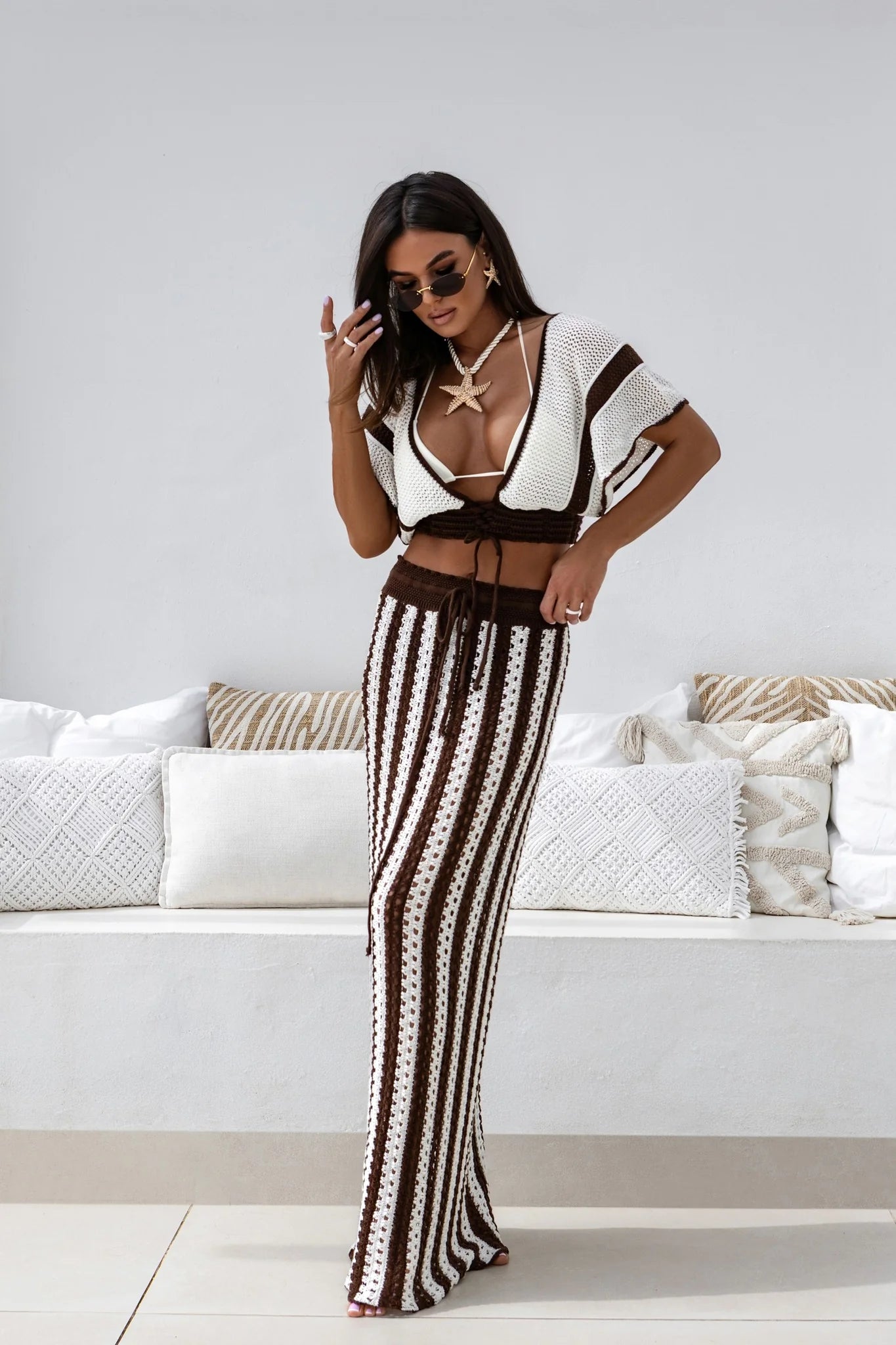 Crochet Beach Skirt- part of the set