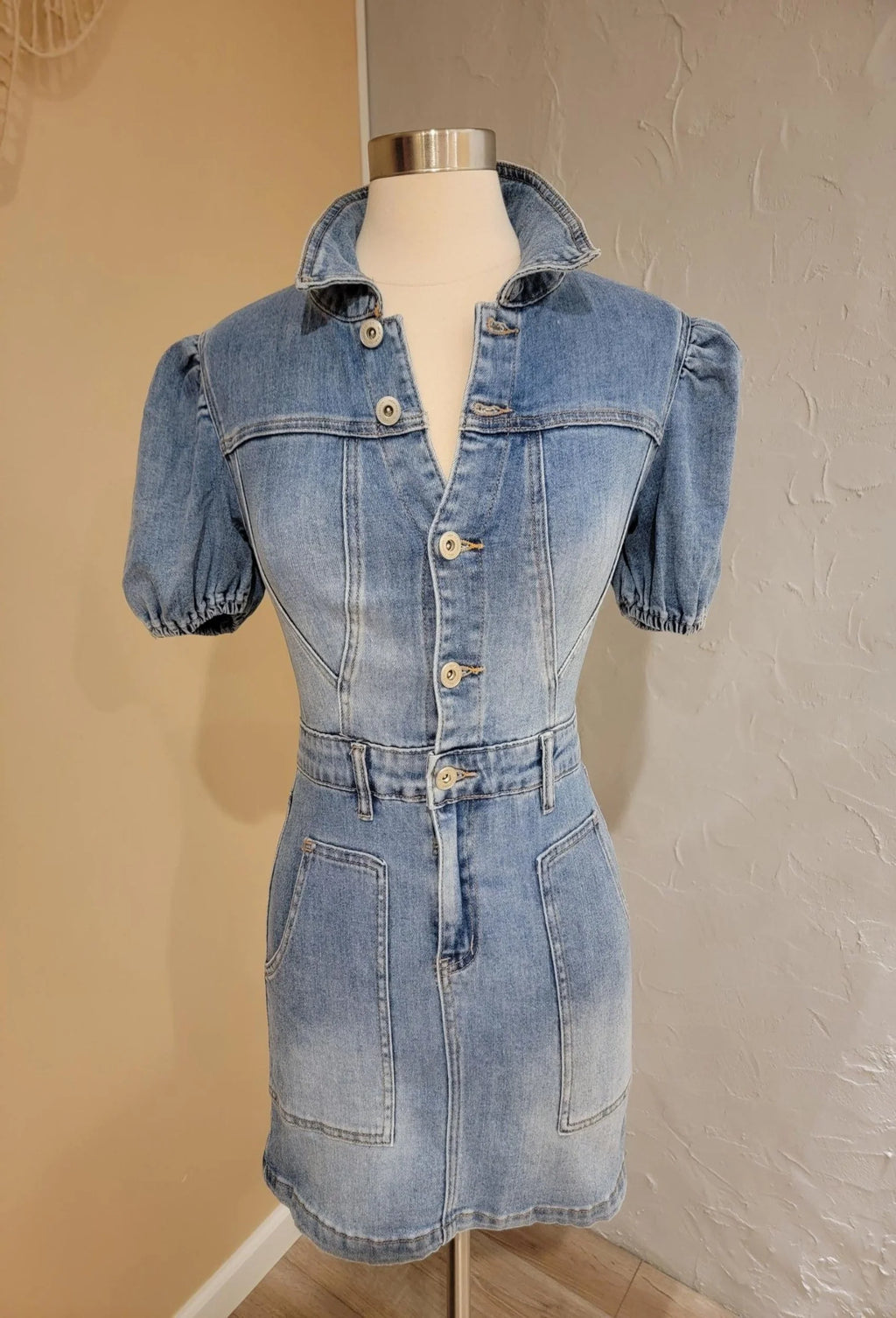 Denim Mini Dress
