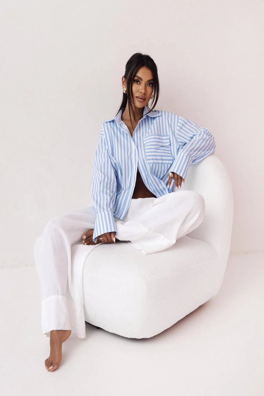 Striped button-down Shirt