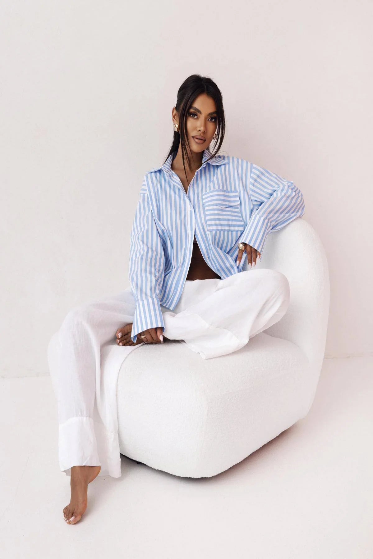 Striped button-down Shirt