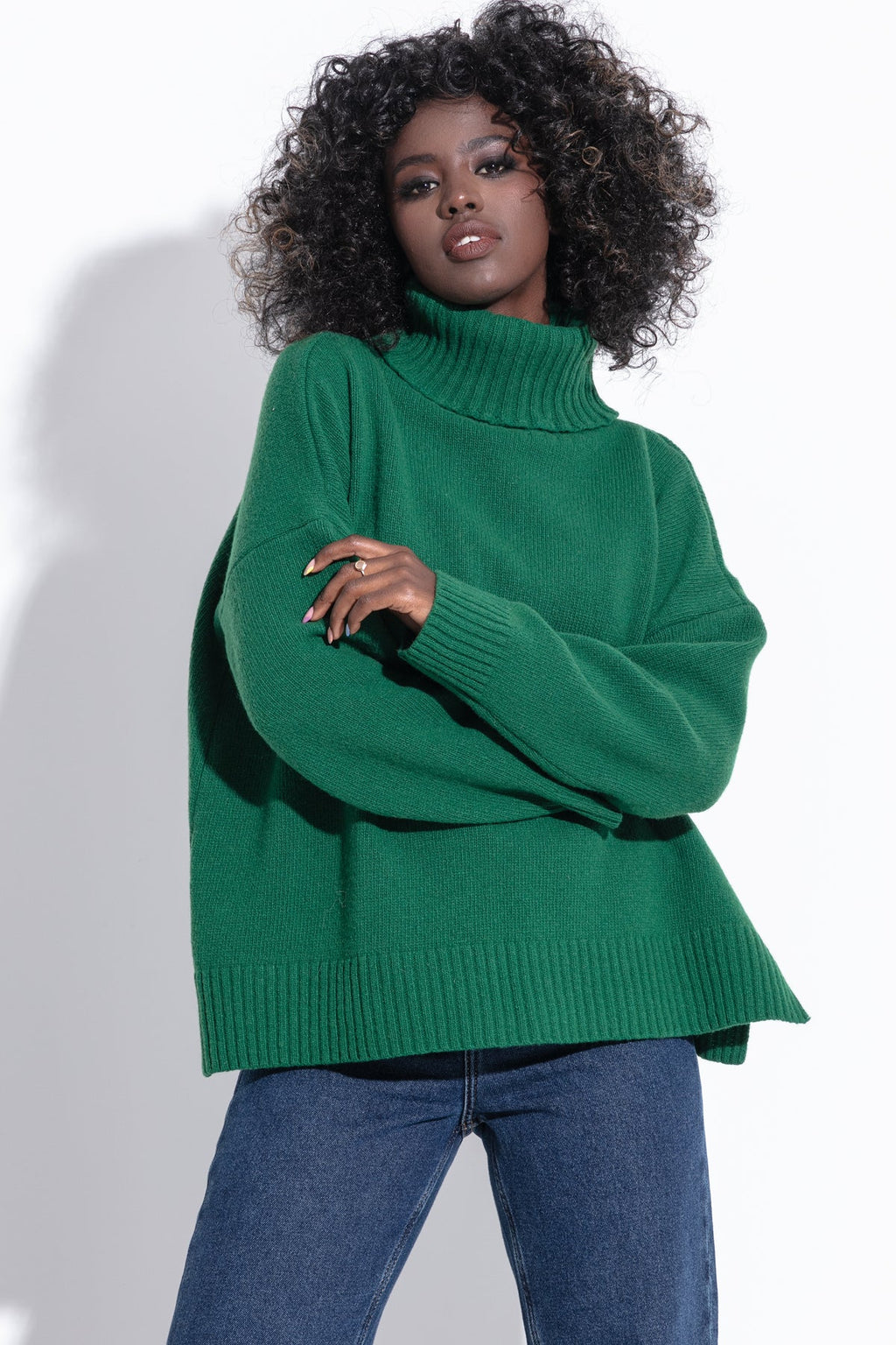 Wool oversize sweater