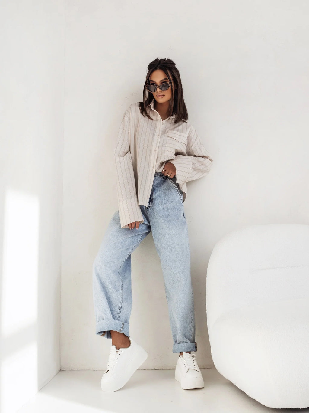 Oversized Wide Legs Jeans