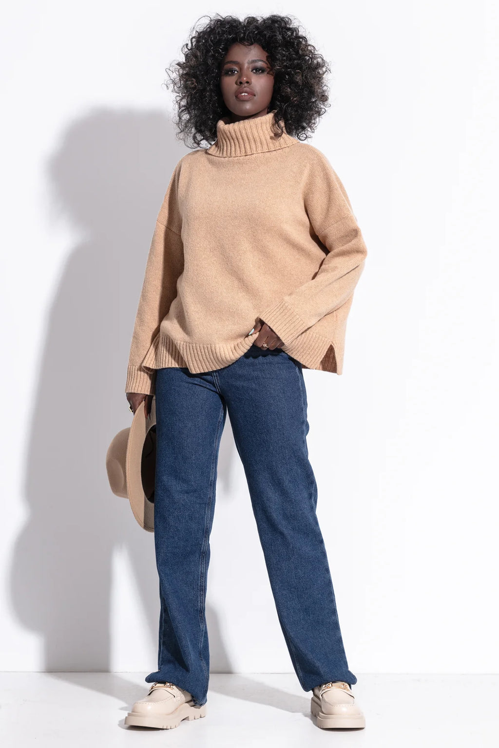 Wool oversize sweater