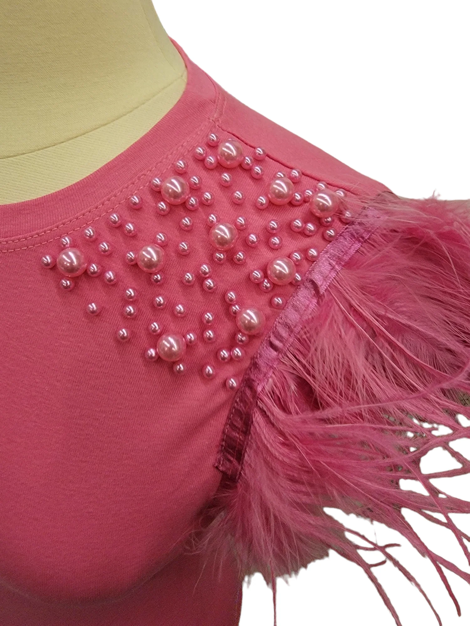 Top With Embellished Sleeves