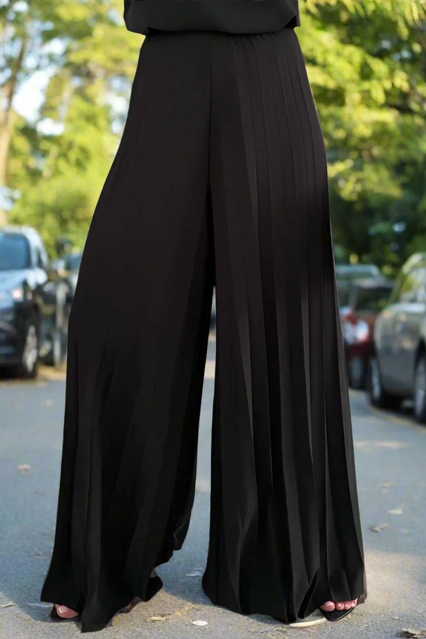 Pleated Elegant Pants