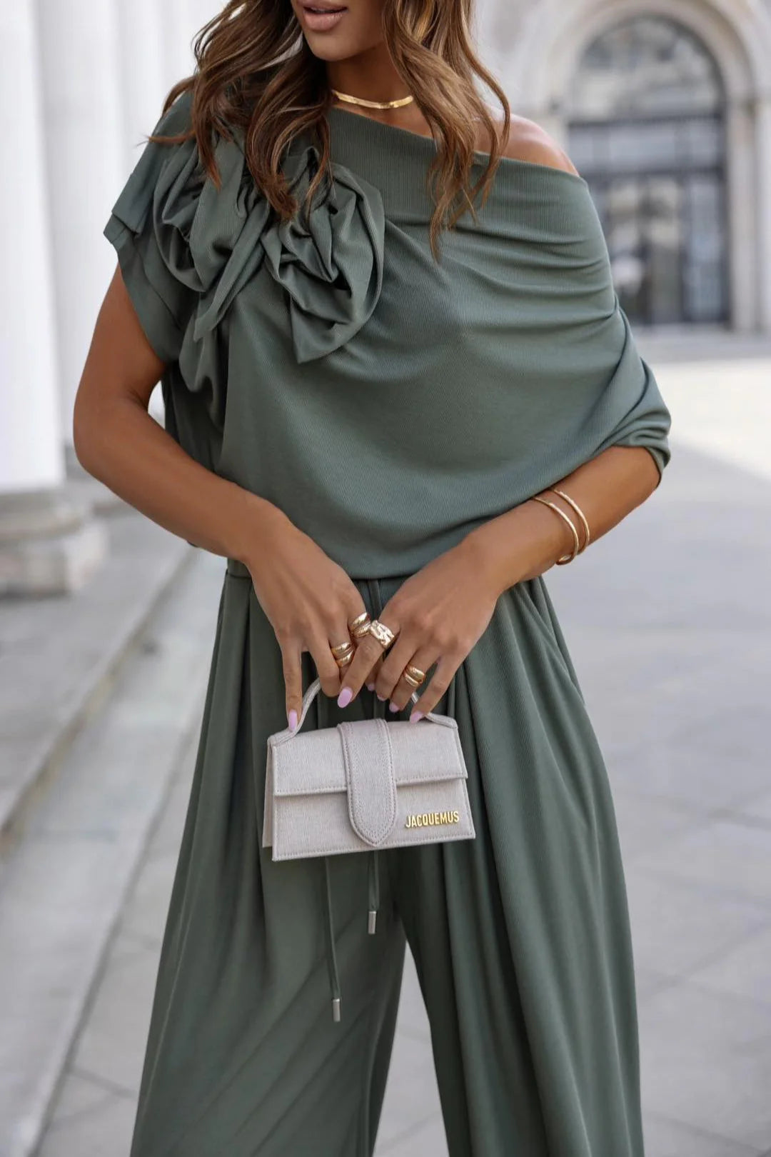 Wide Legged Pants- Part of the set