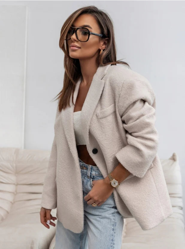 Wool Blended Jacket