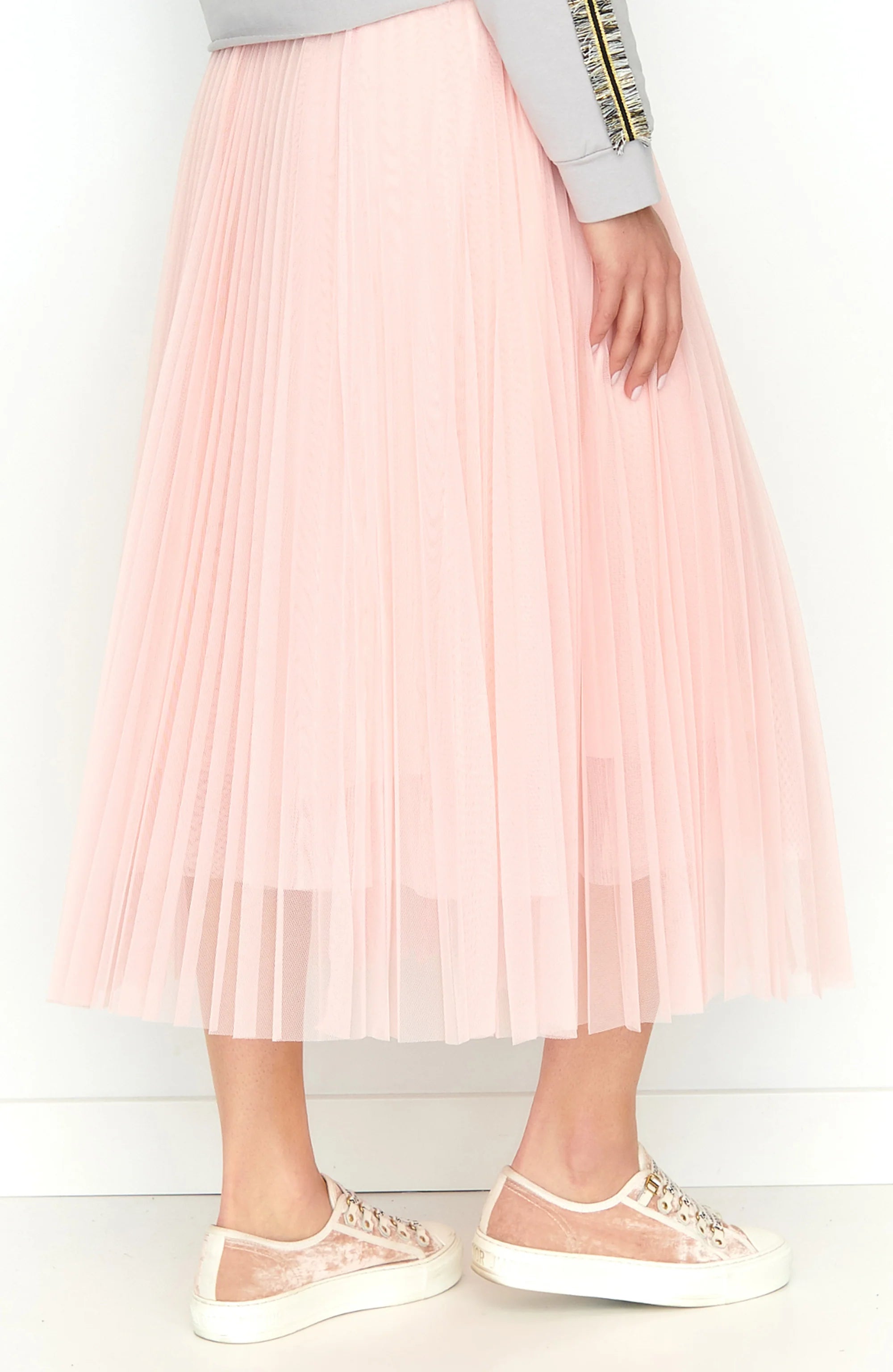 Tulle skirt with  elastic waistband