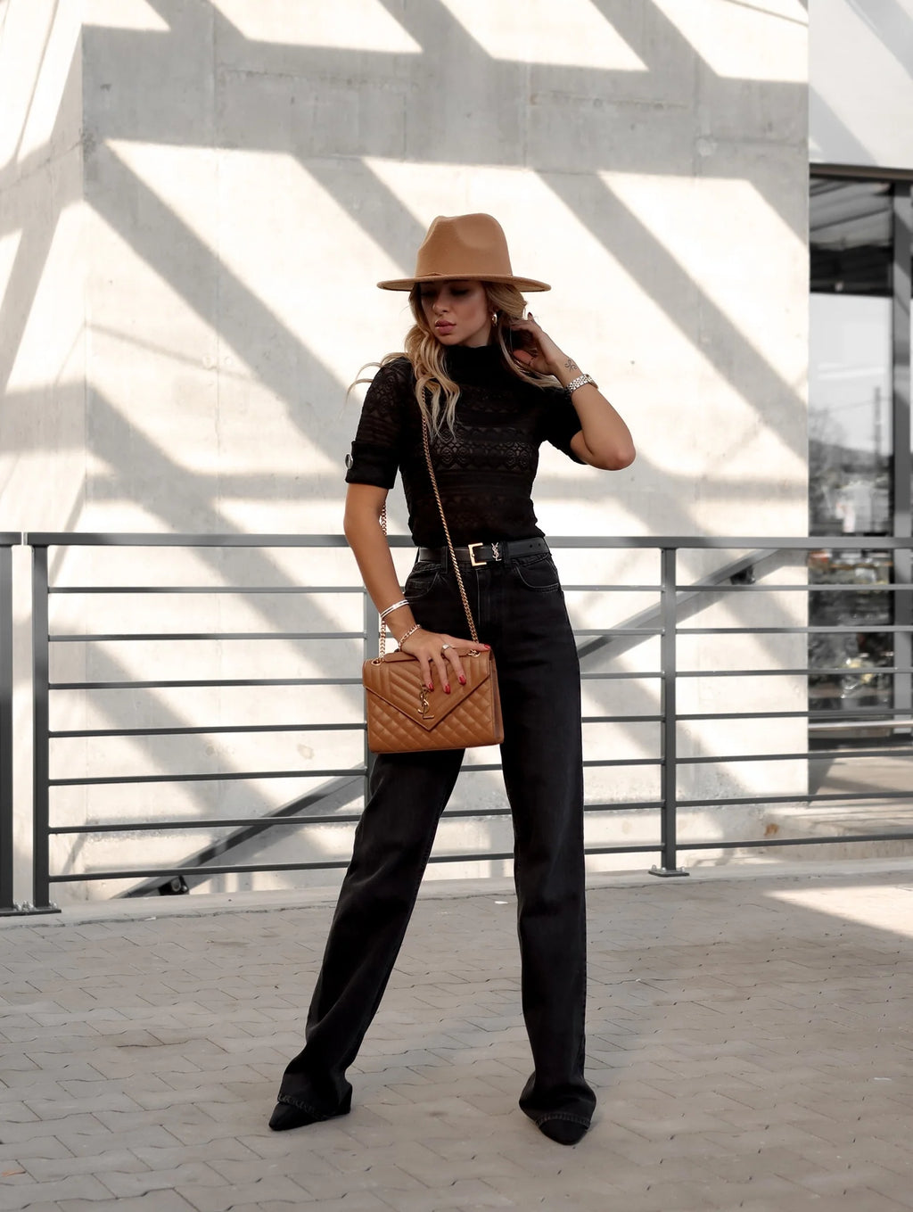 Short Sleeve Lace Top