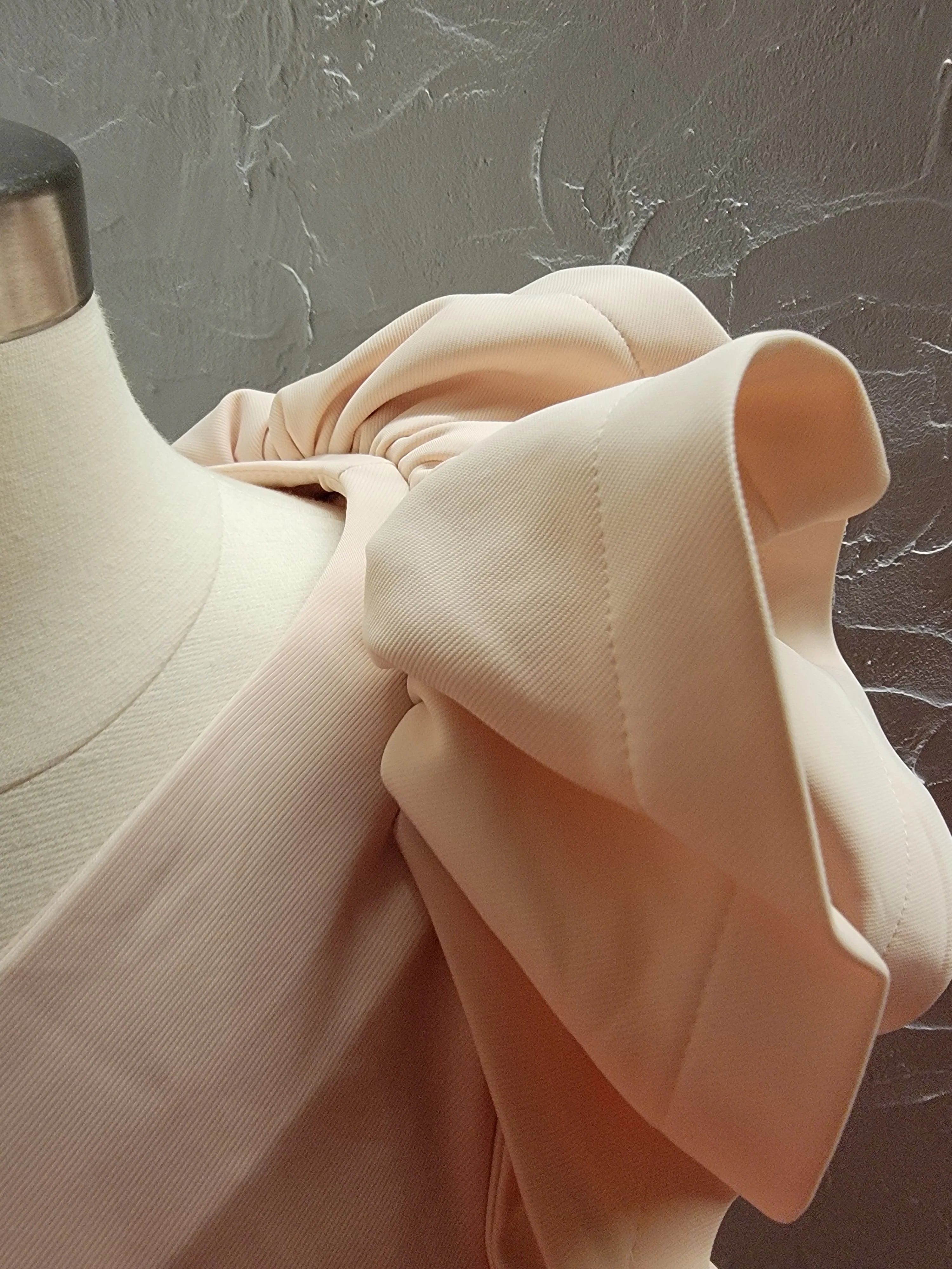 One shoulder Midi dress