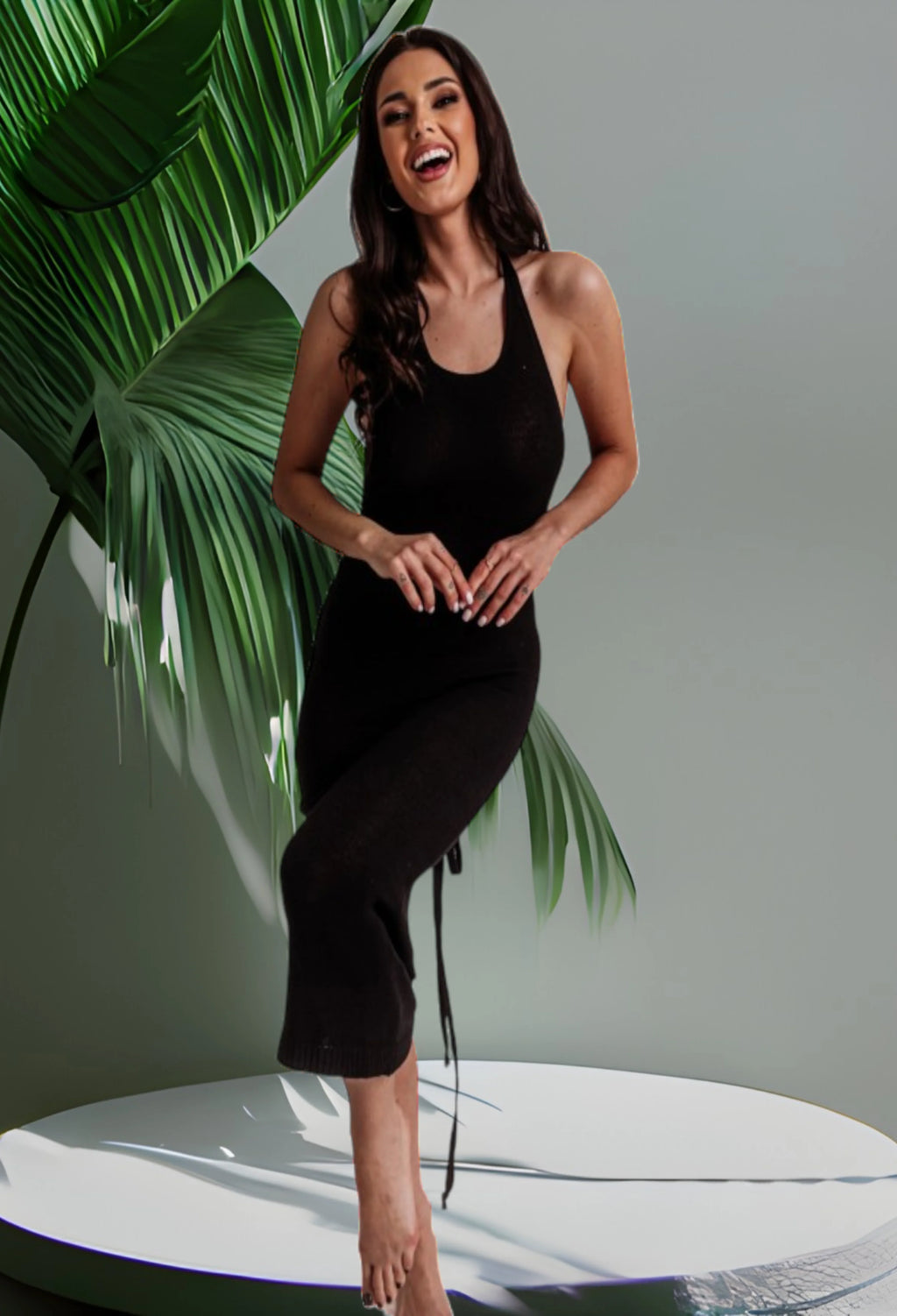 Beach Long Knitted dress