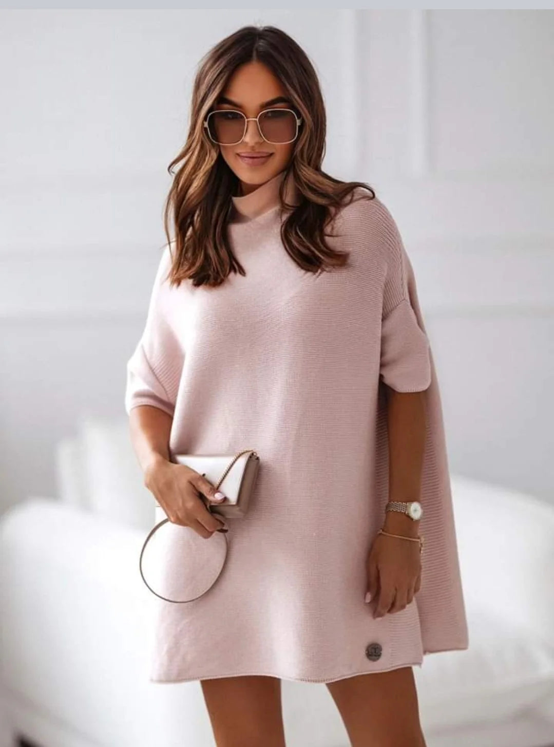 Oversize Sweater Tunic