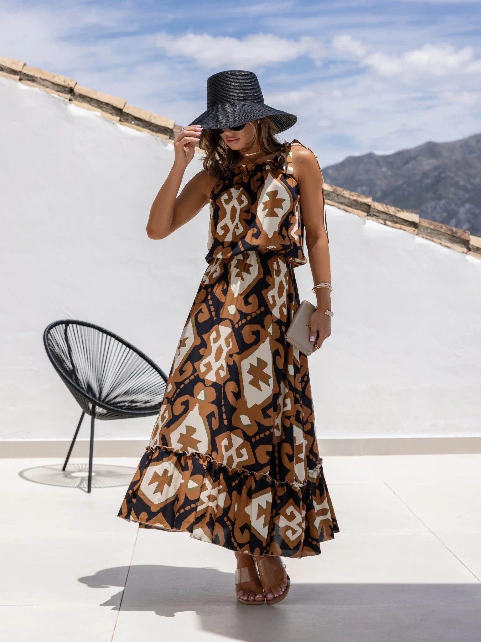 Long Summer sleeveless Dress