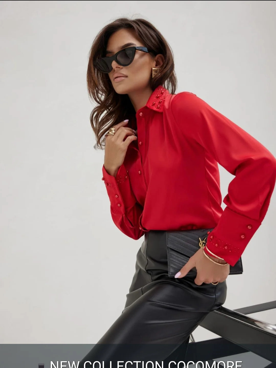 Shirt With Embellishments