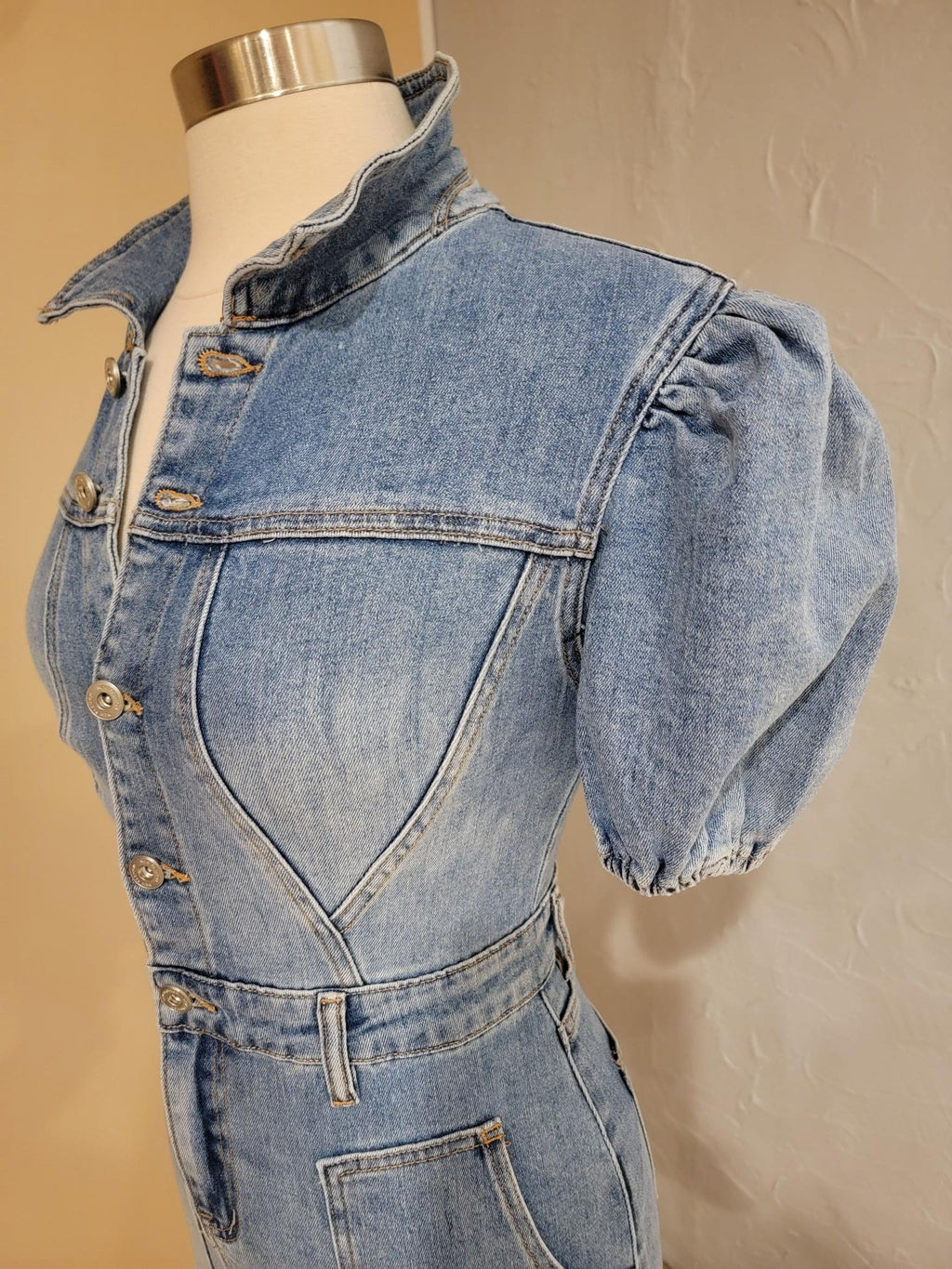 Denim Mini Dress