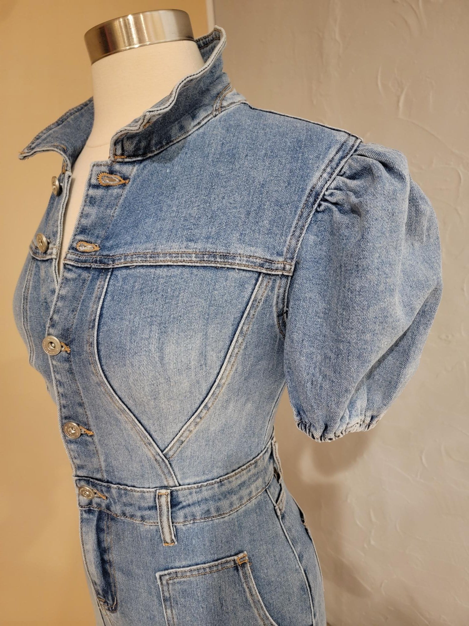 Denim Mini Dress