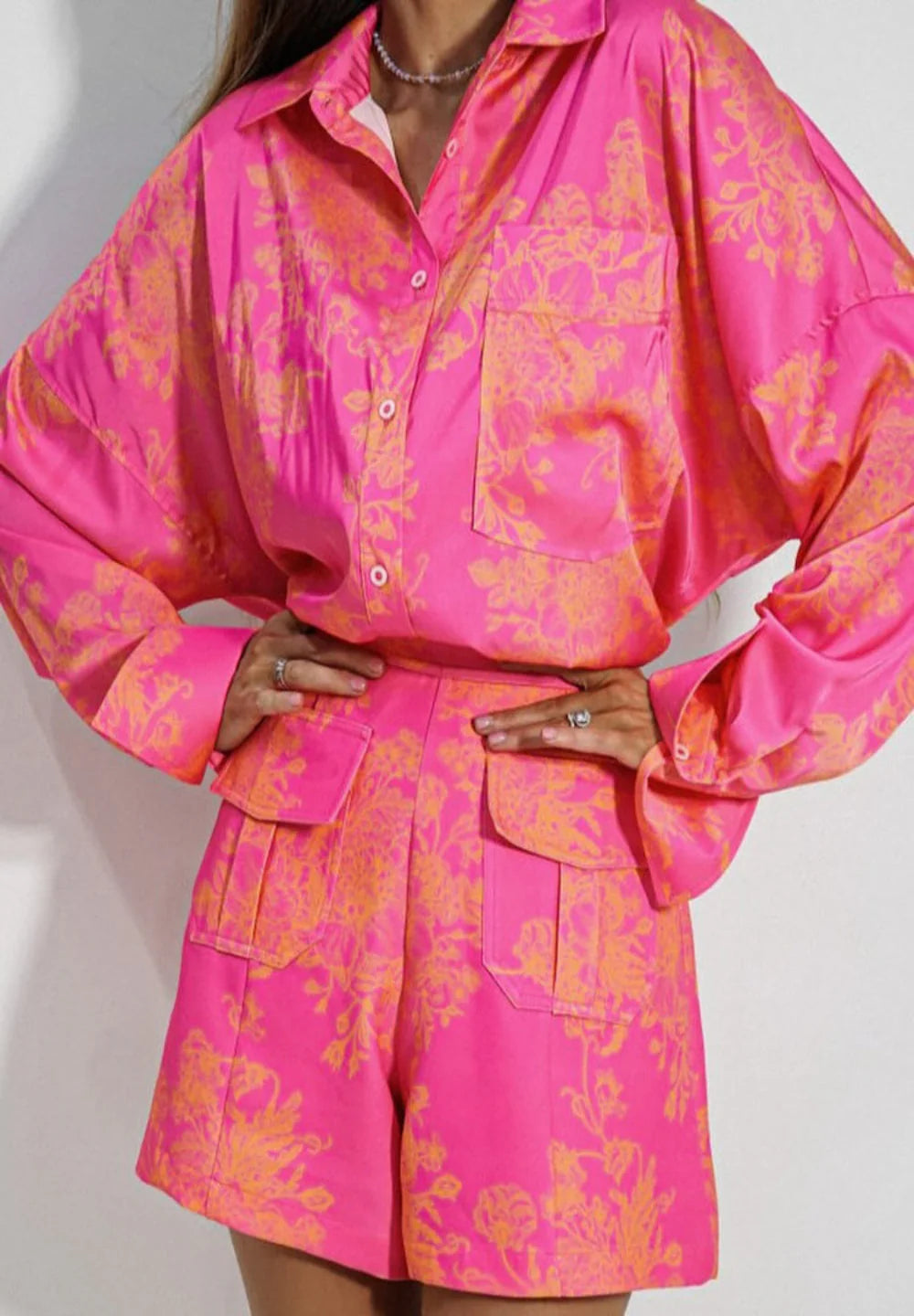 Spring short and shirt set