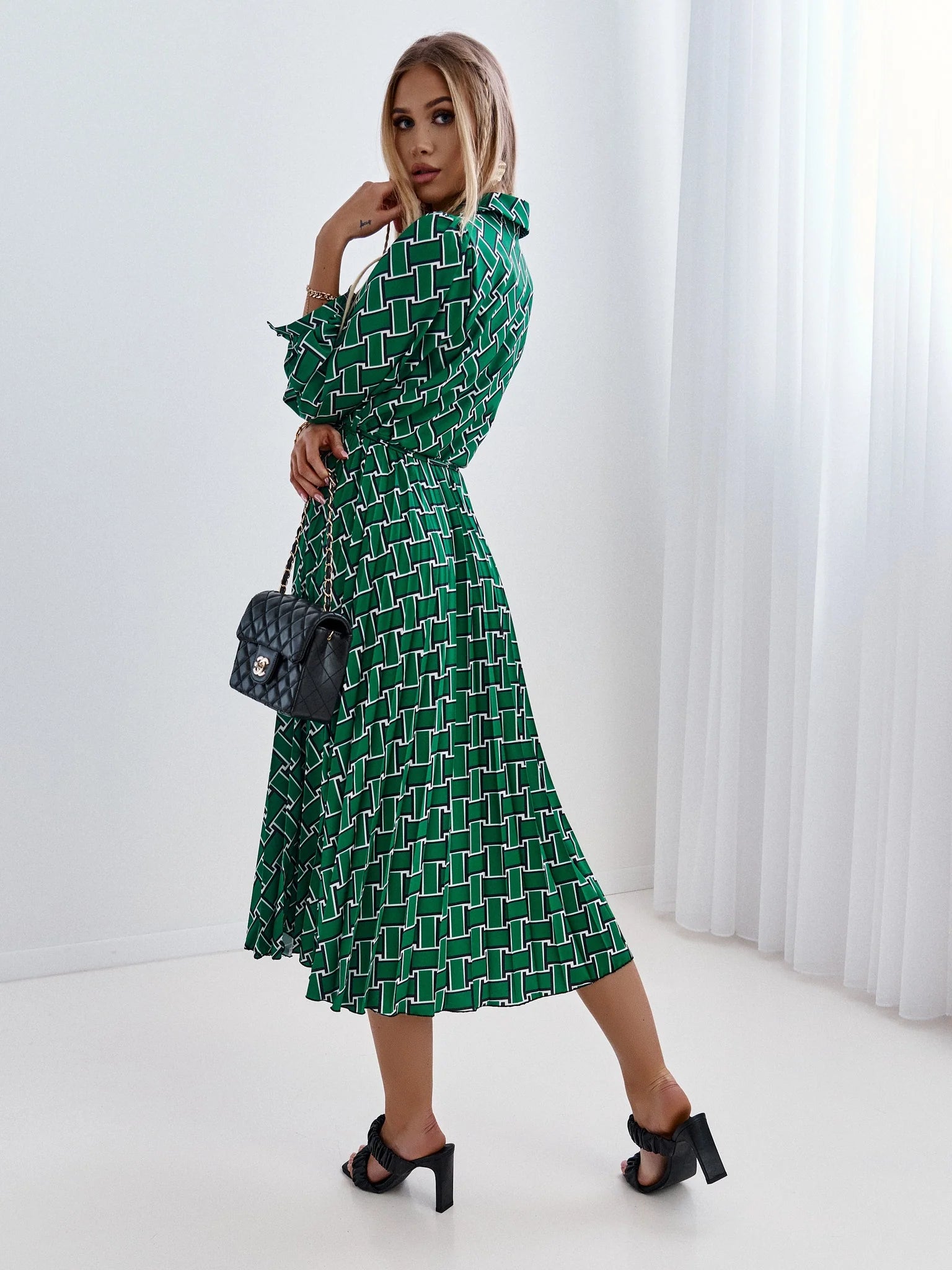 Geometric print Dress