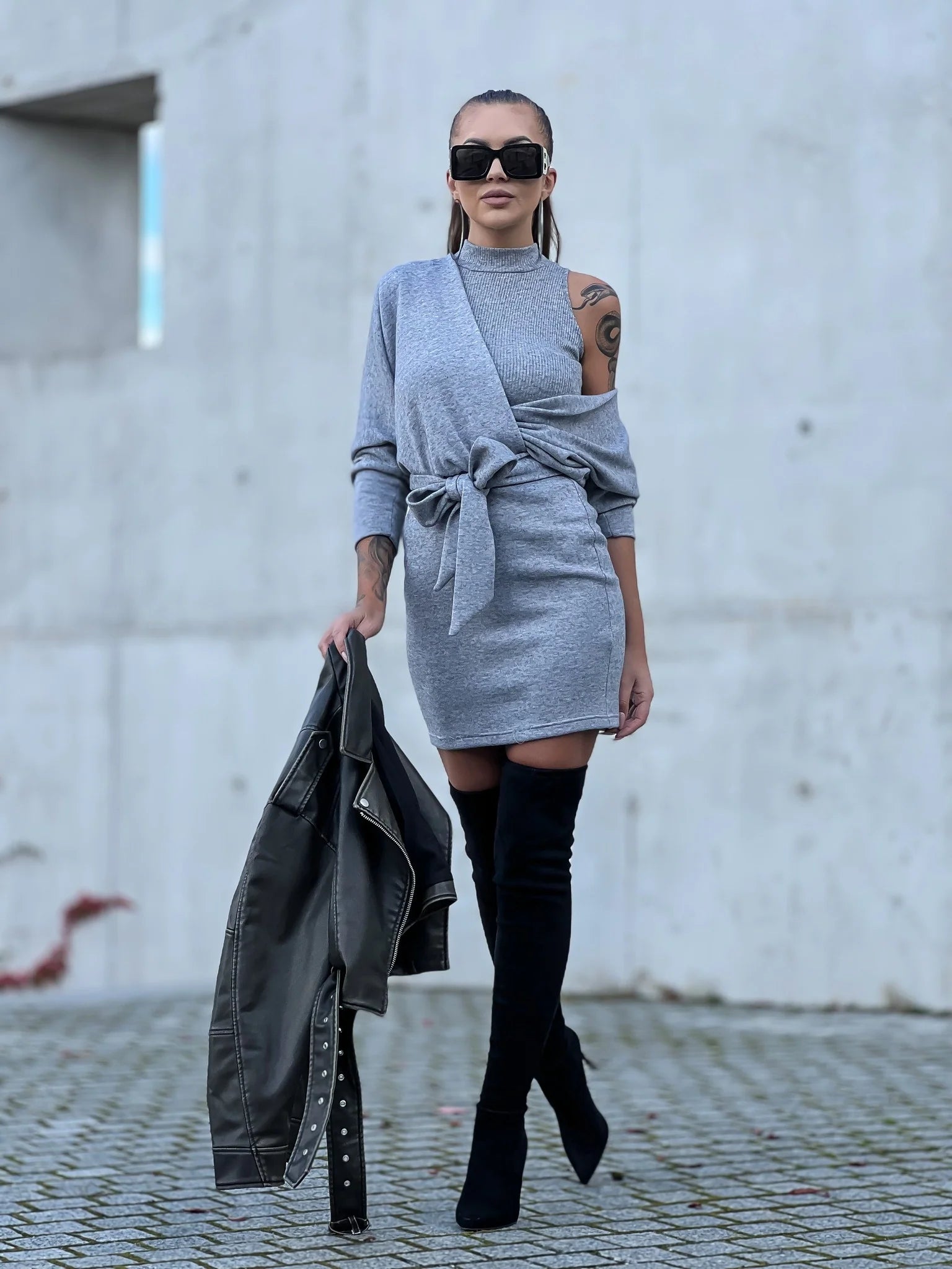 Two Pices cotton dress.