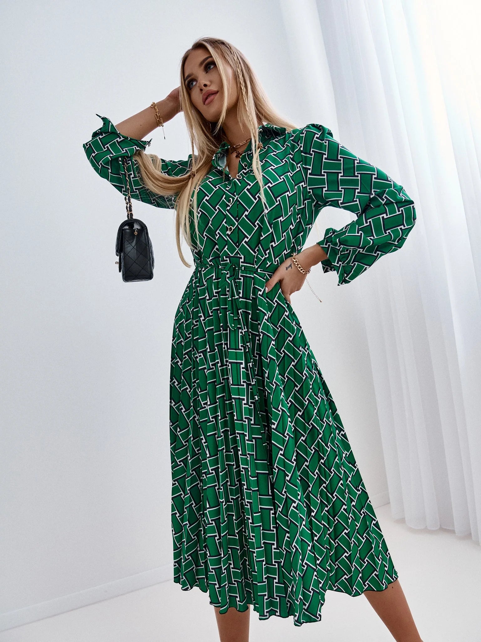 Geometric print Dress