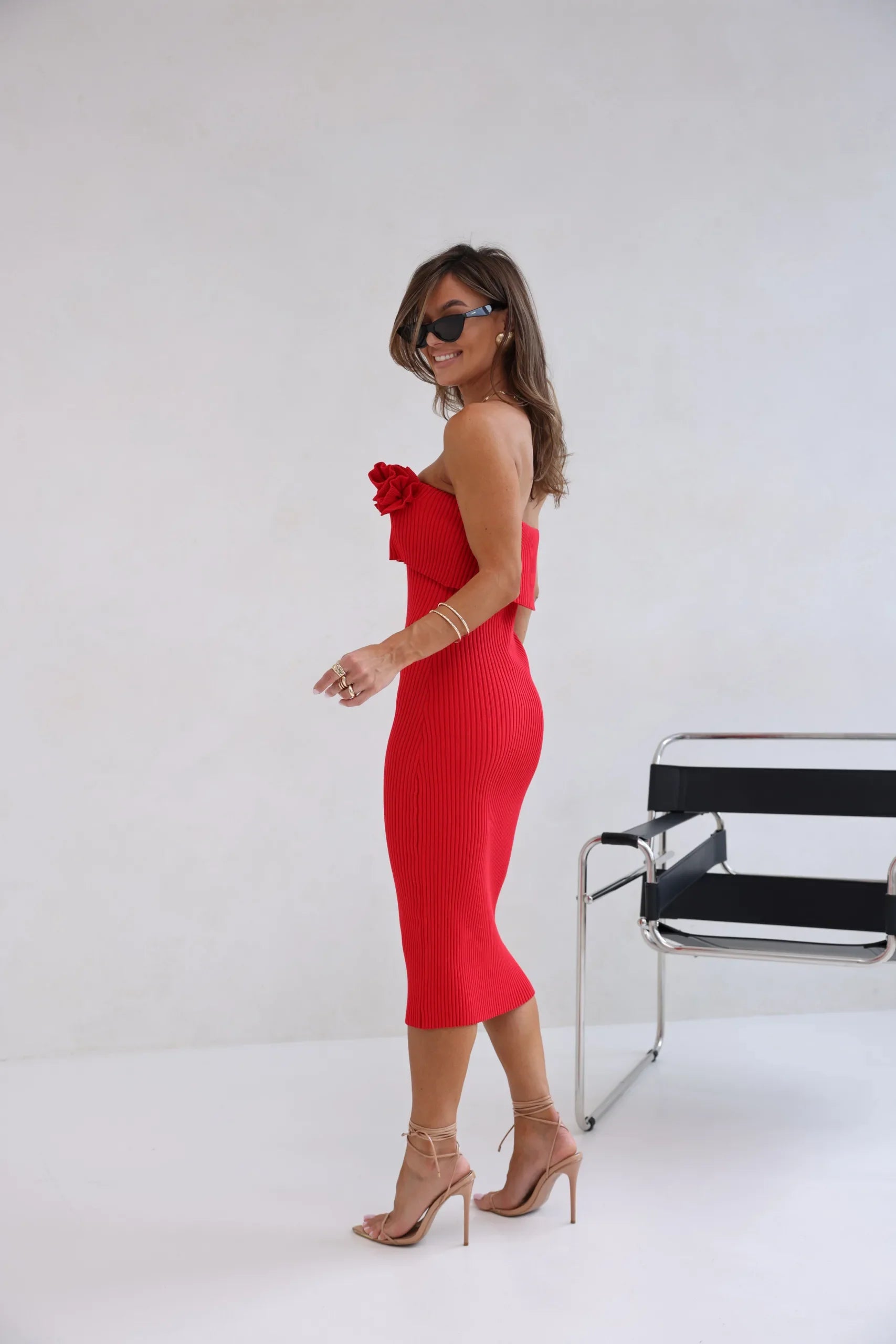 Ribbed bodycon style dress
