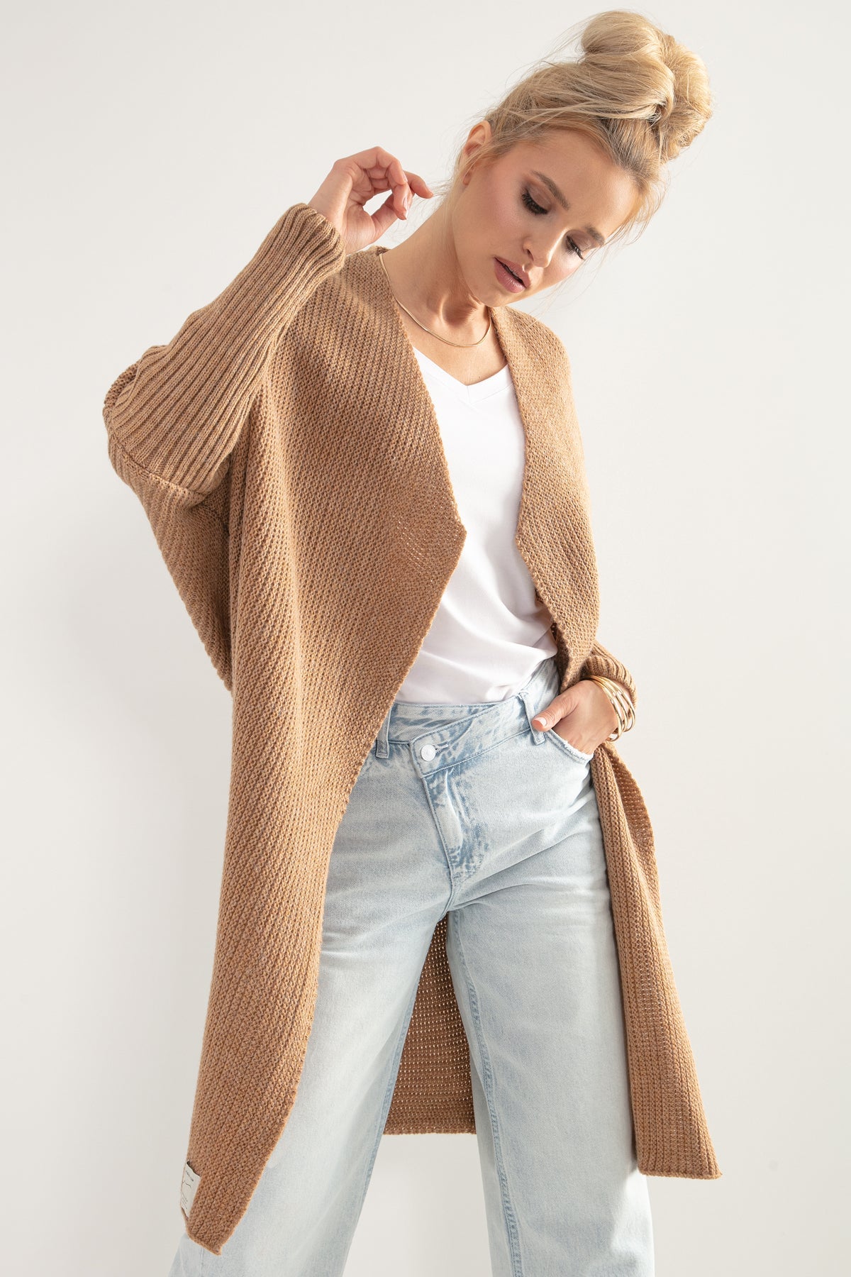 Openfront Long Oversized Cardigan