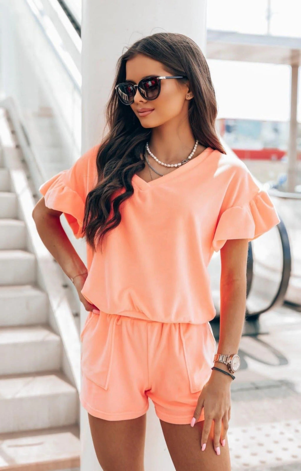 Top and Shorts Casual Set