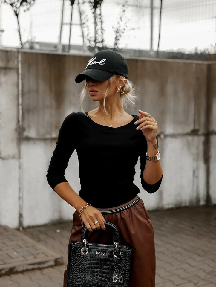 3/4 Sleeve Cotton Top