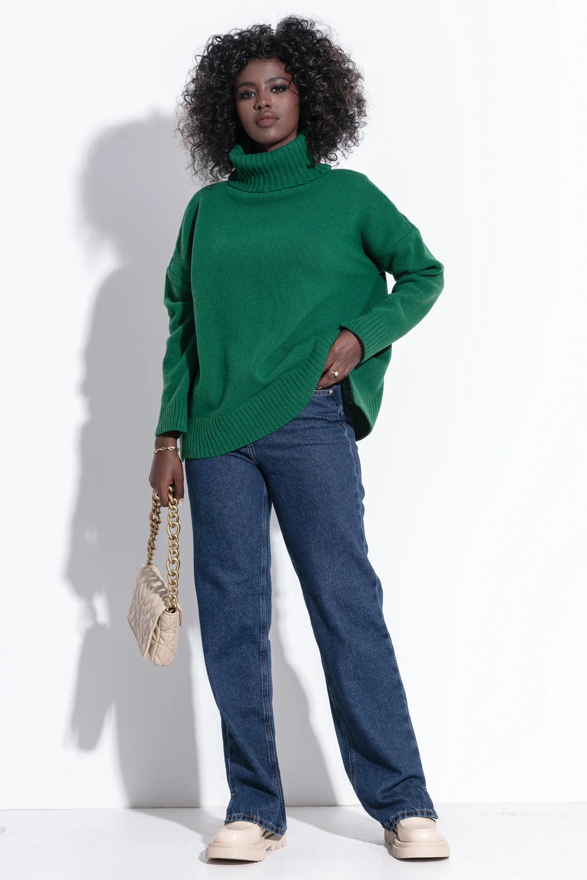 Wool oversize sweater