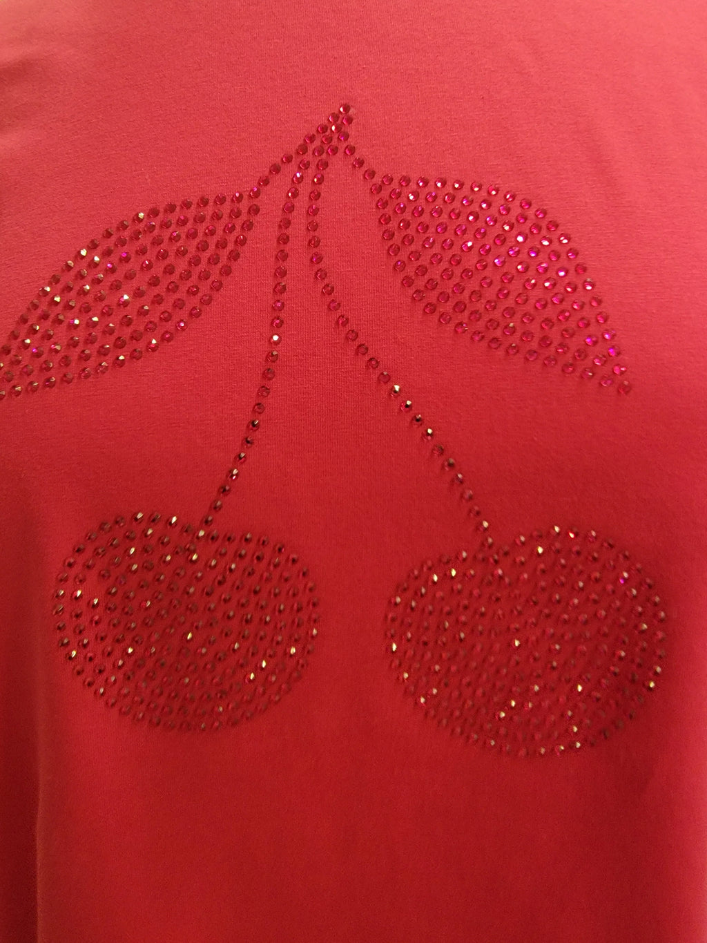 Pink t-shirt with Cherry