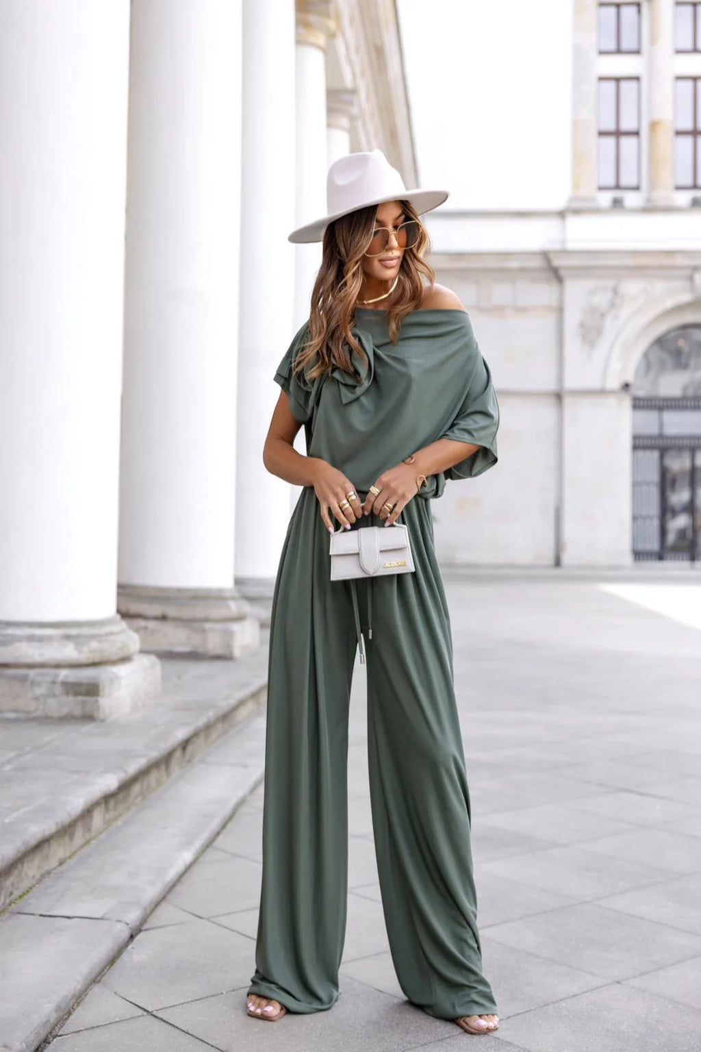 Wide Legged Pants- Part of the set