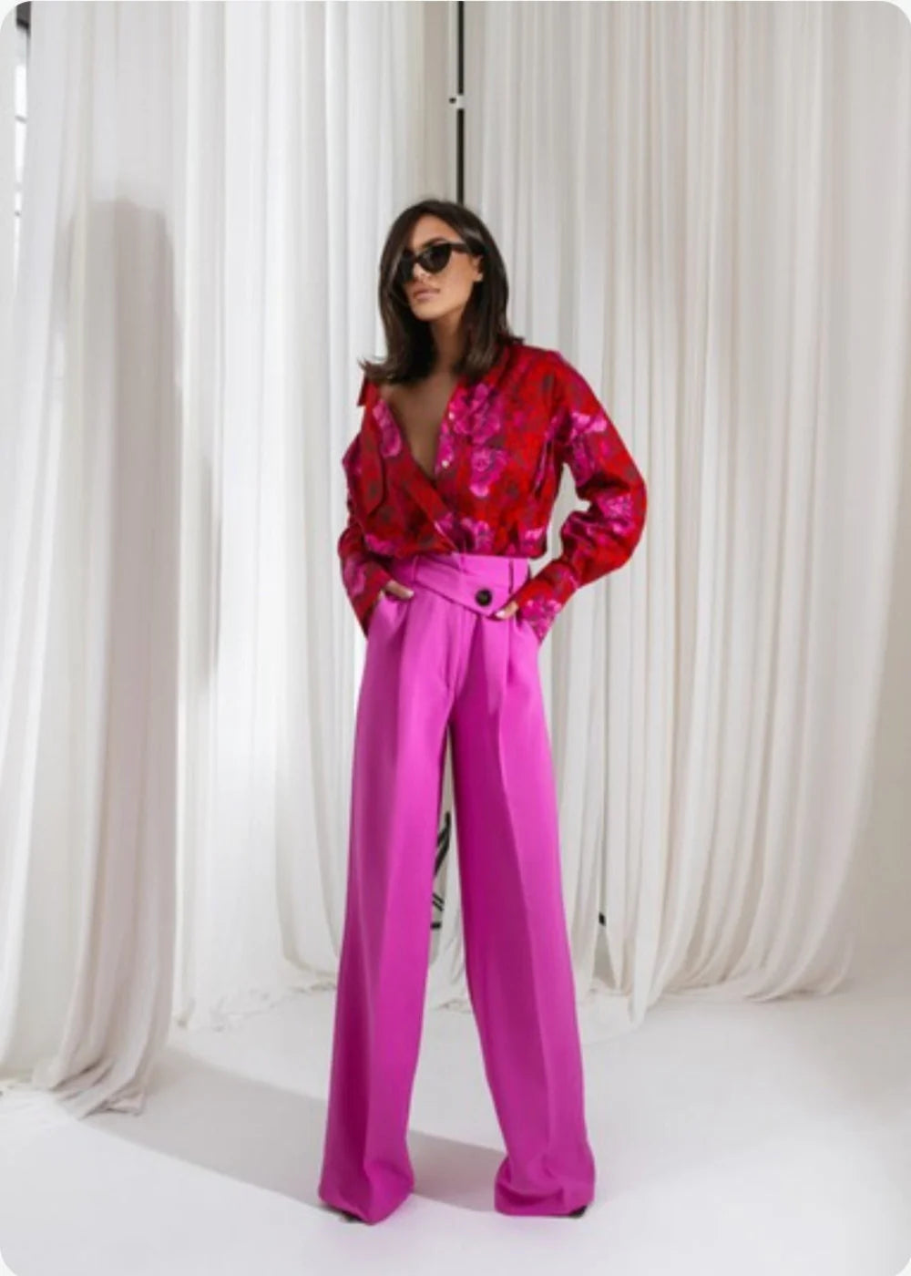 Hight waist elegant Pants