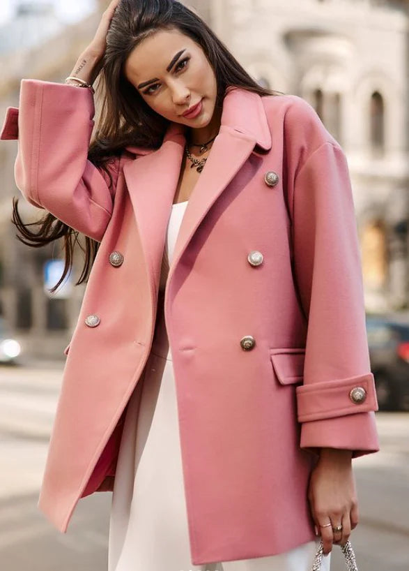 Short double chest jacket