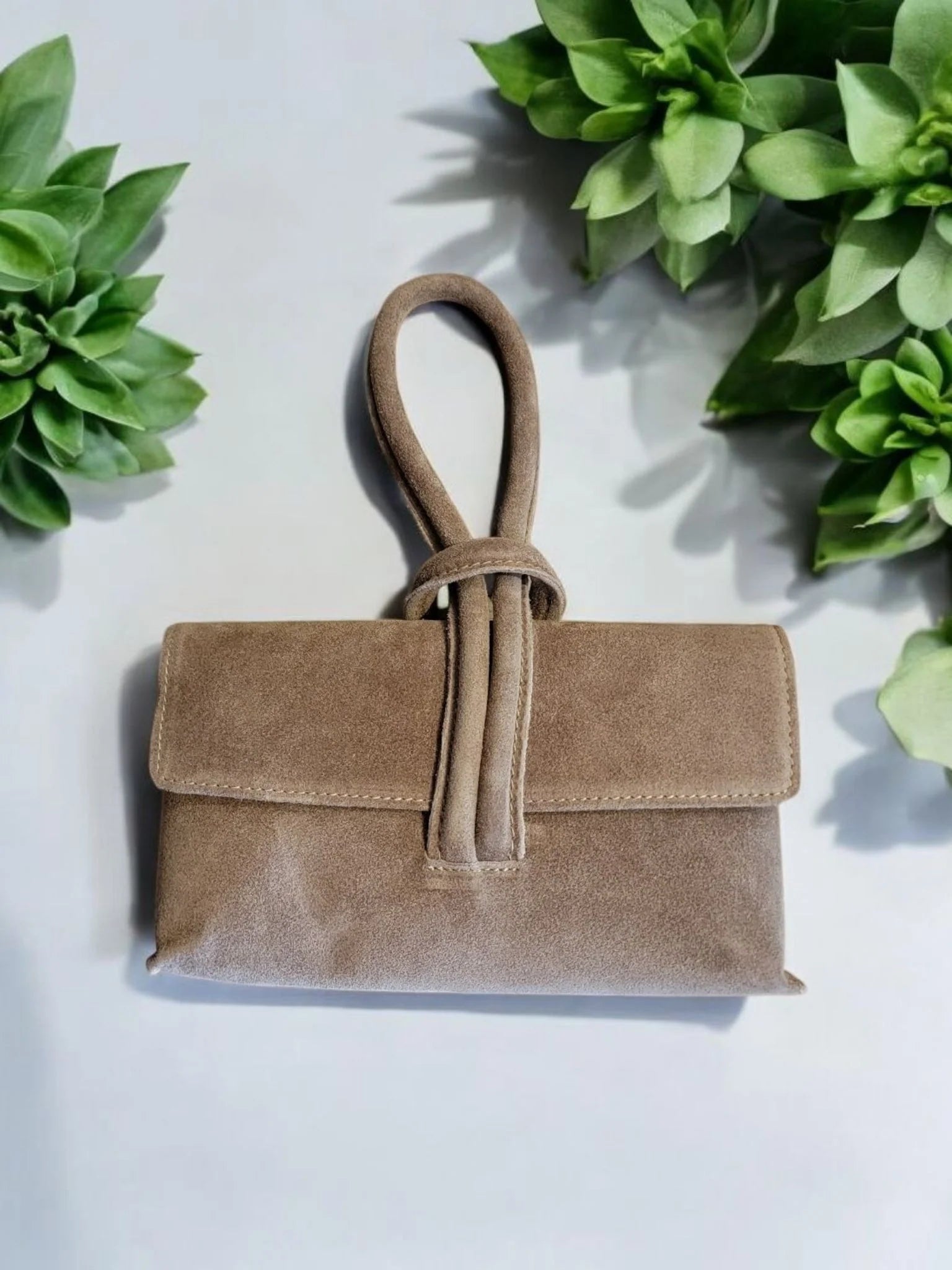 Genuine Leather Clutch