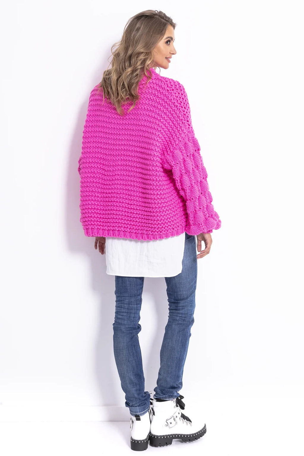 Chunky Knit braids sleeves