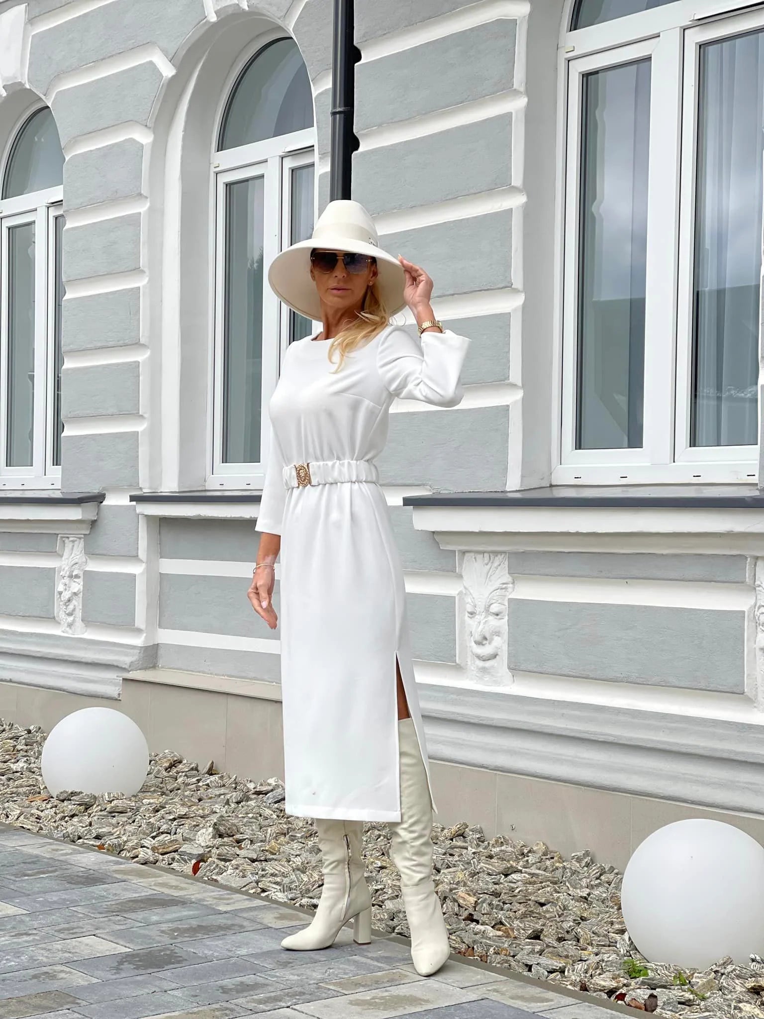 Long Dress with Slits