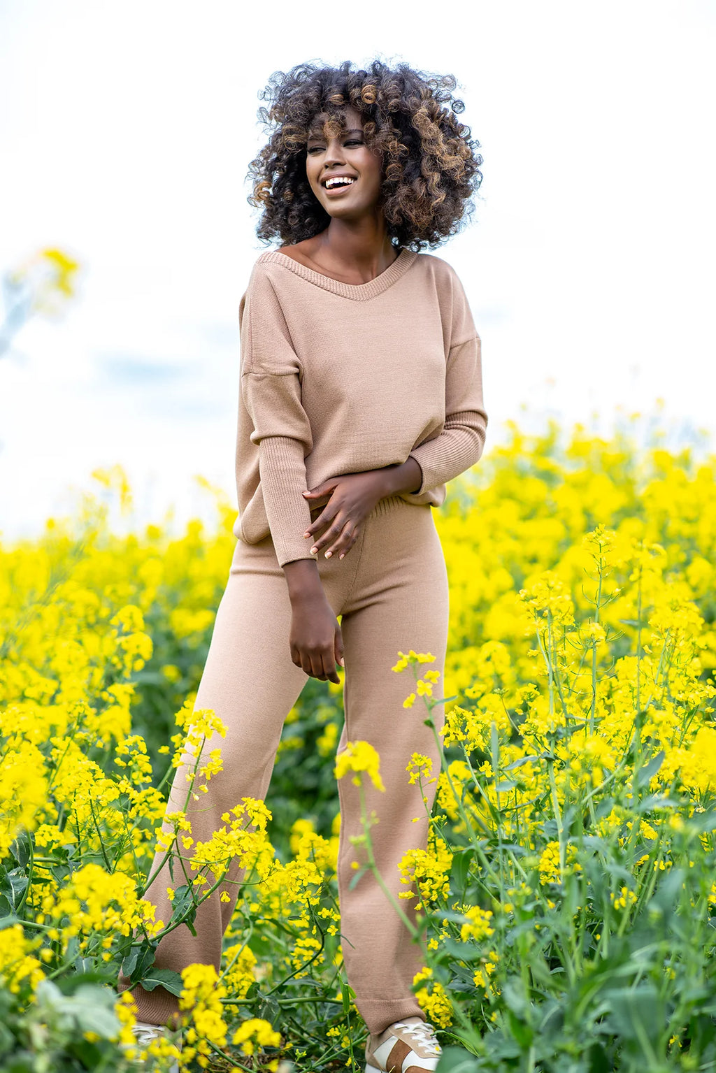 Casual style relaxed set