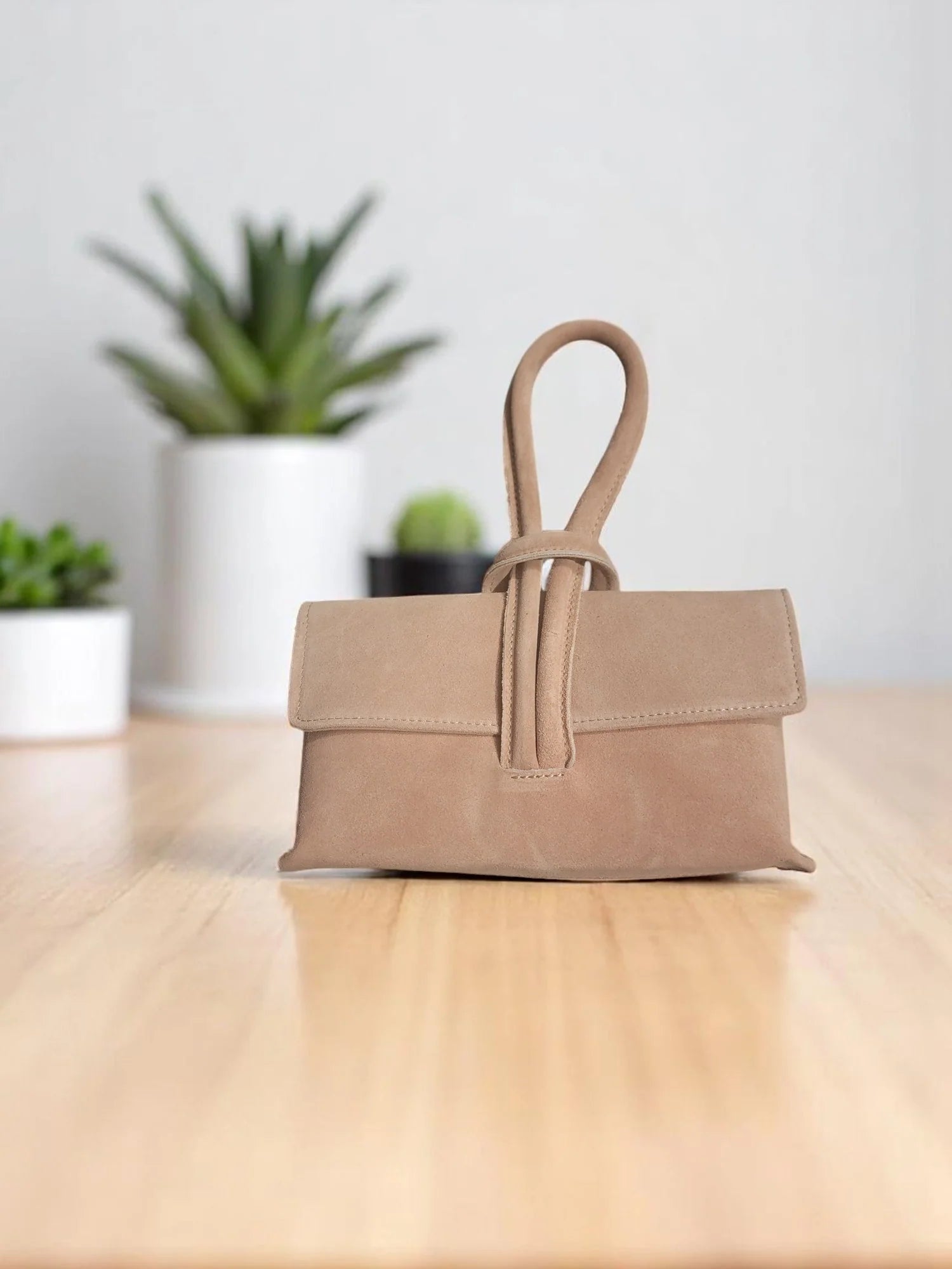 Genuine Leather Clutch