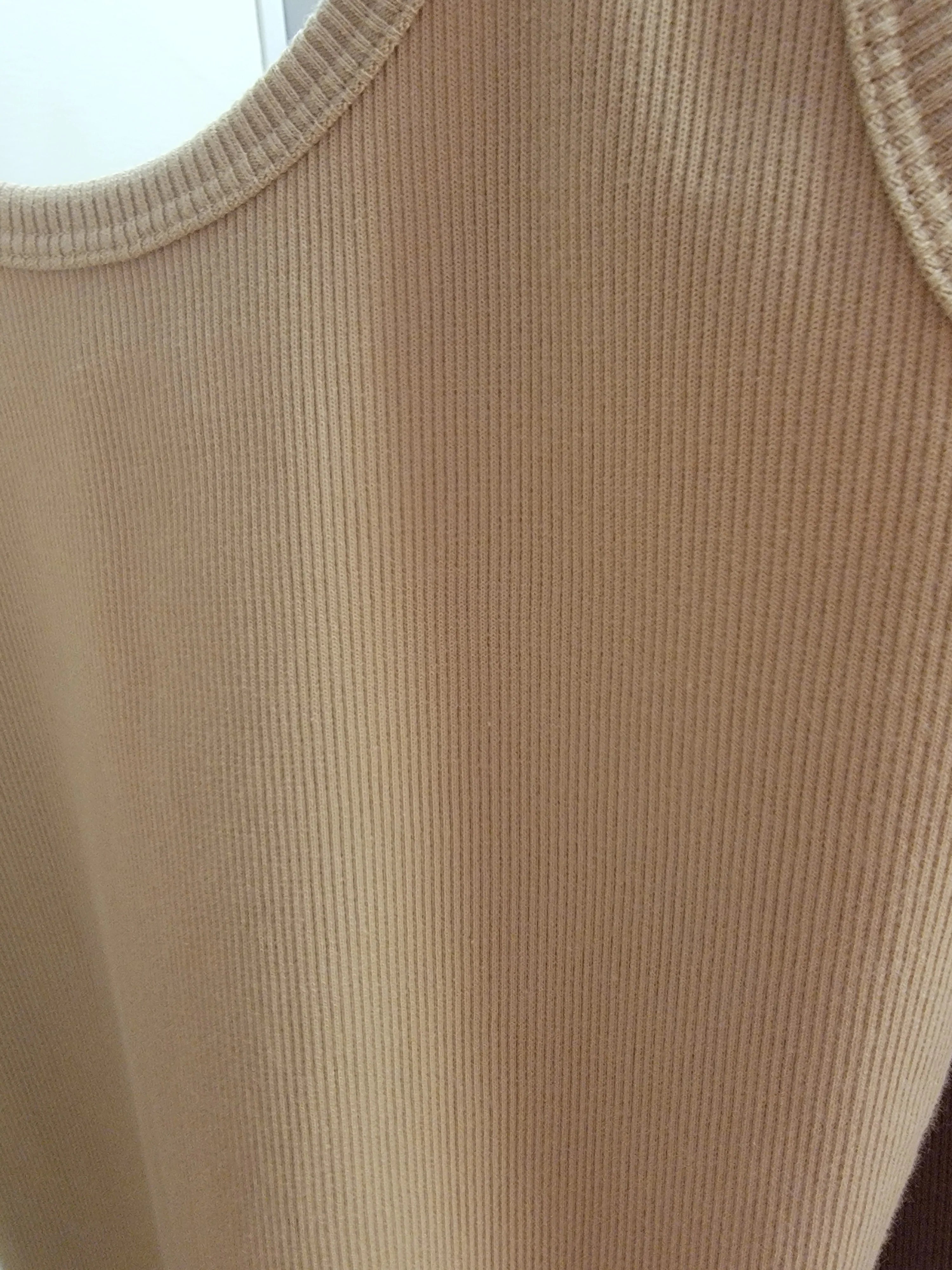 Ribbed tank top
