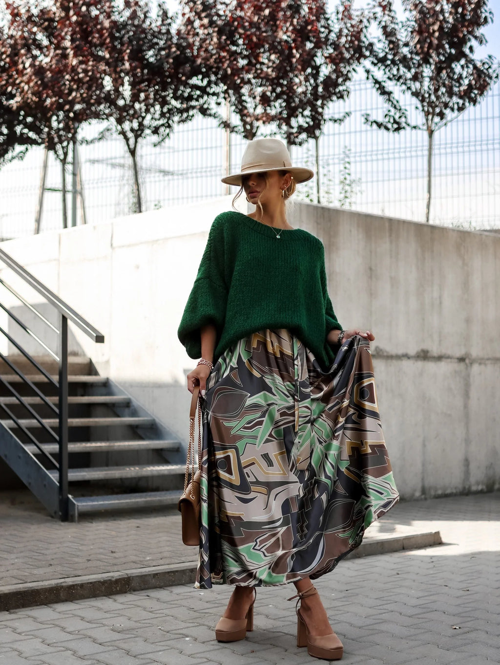 Oversize Balloon Sleeve Sweater