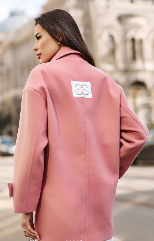 Short double chest jacket