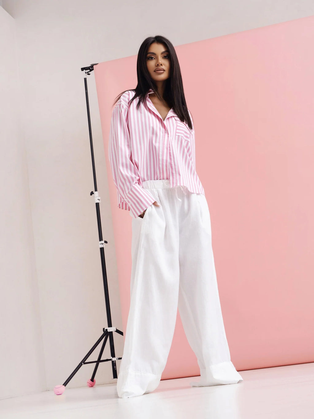 Striped button-down Shirt