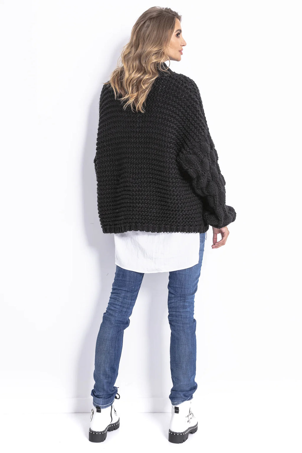 Chunky Knit braids sleeves