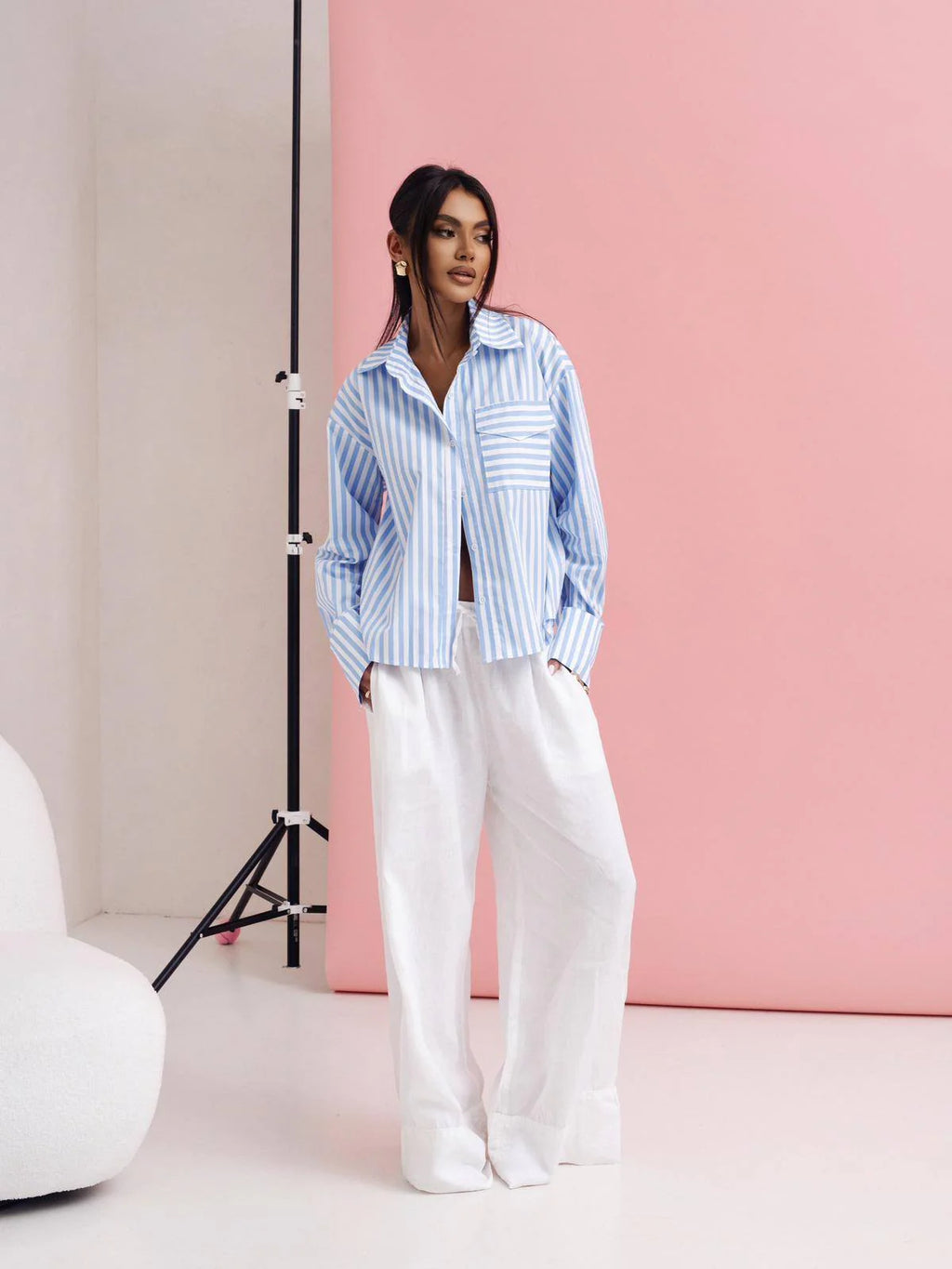 Striped button-down Shirt