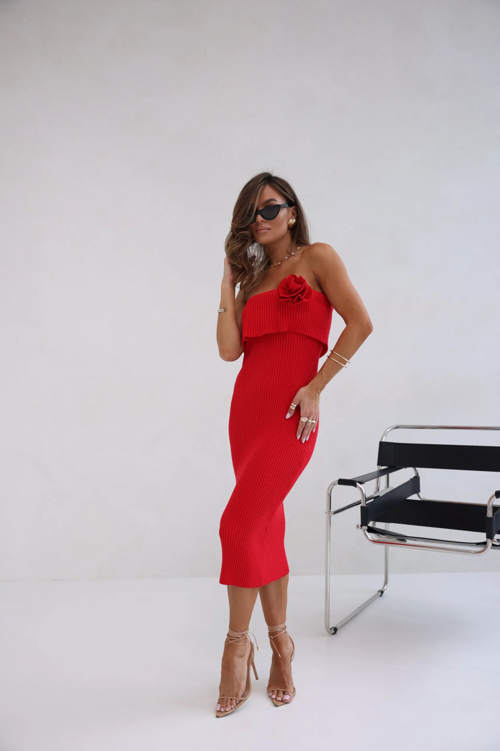 Ribbed bodycon style dress