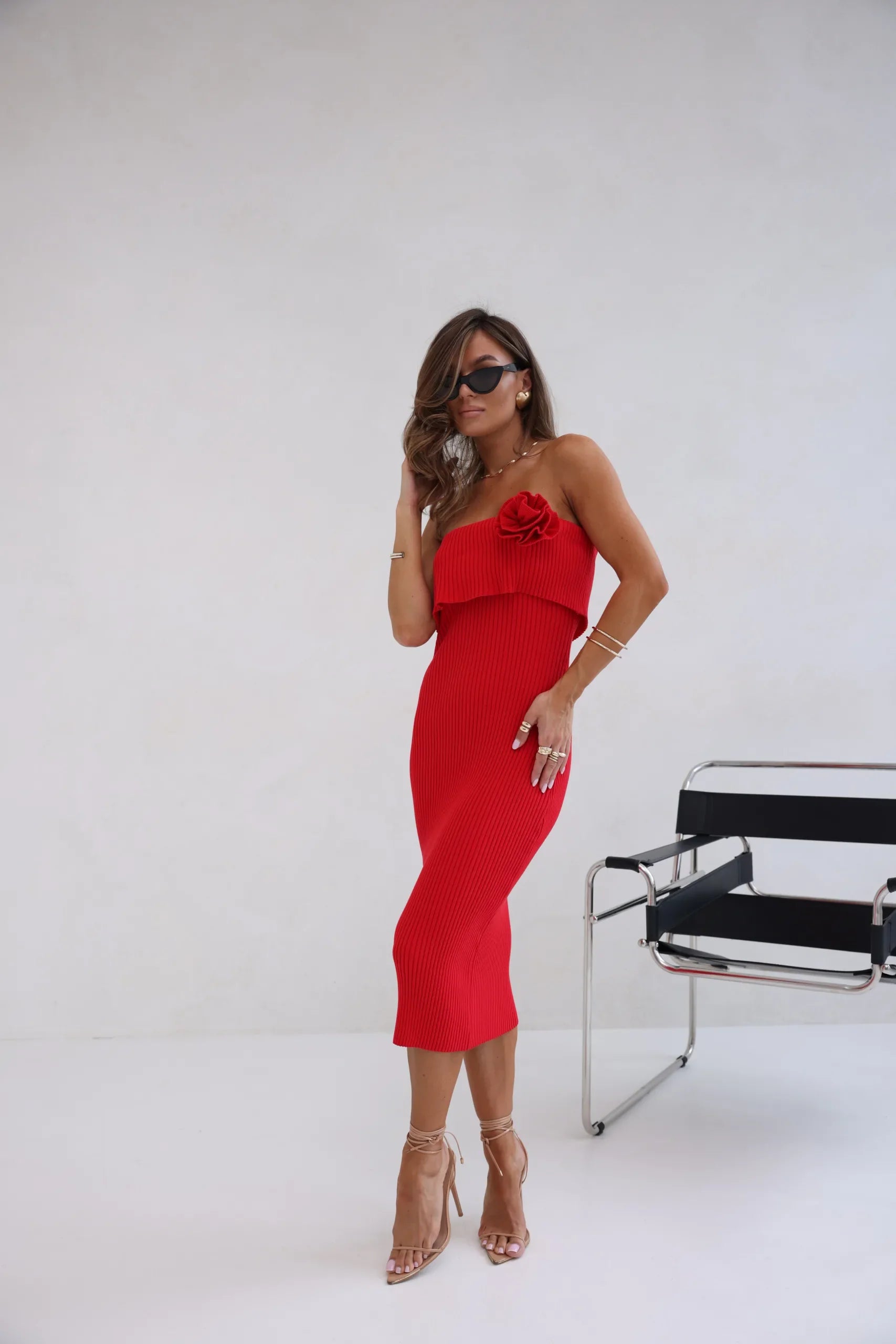 Ribbed bodycon style dress